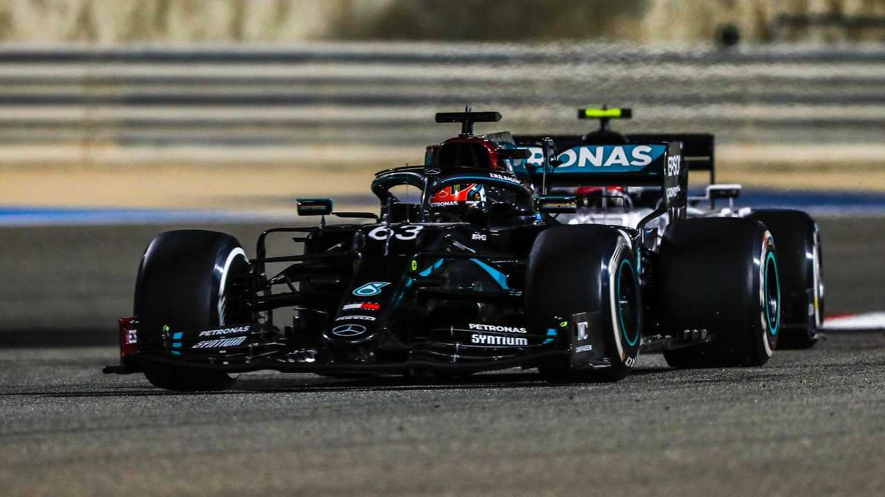 George Russell, Mercedes F1 W11, Valtteri Bottas, Mercedes F1 W11