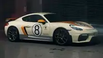 Porsche 718 Cayman GT4 906 Tribute Car
