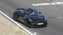 Porsche 718 Spyder RS Weissach spy photo