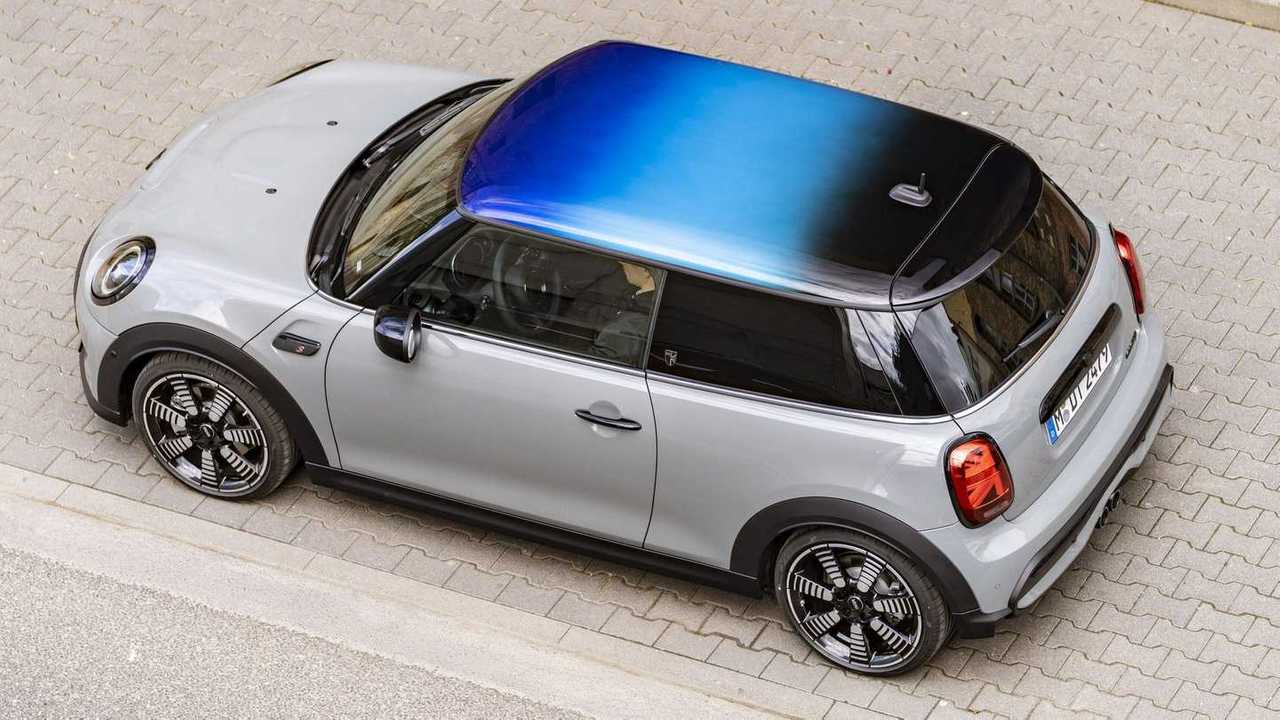 Mini Cooper SE (Europa) (1) teto colorido