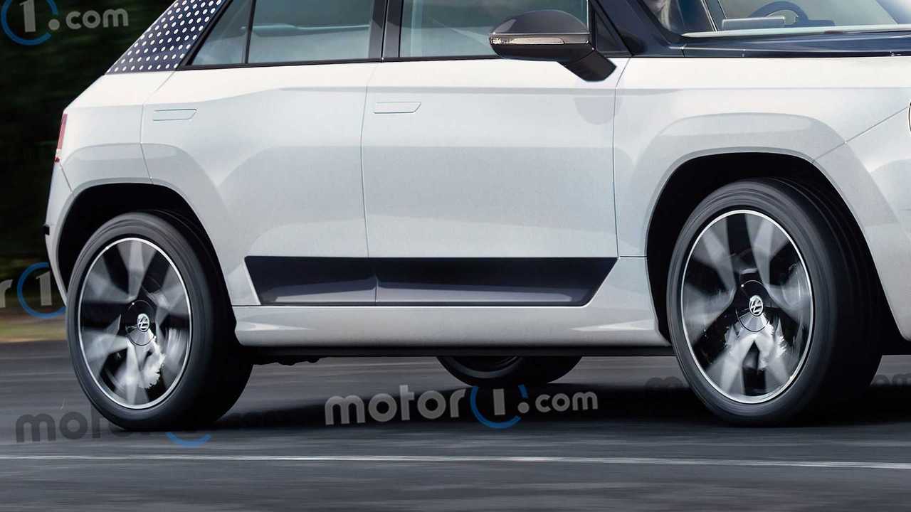 Эксклюзивный рендер Volkswagen ID.2 X от Motor1