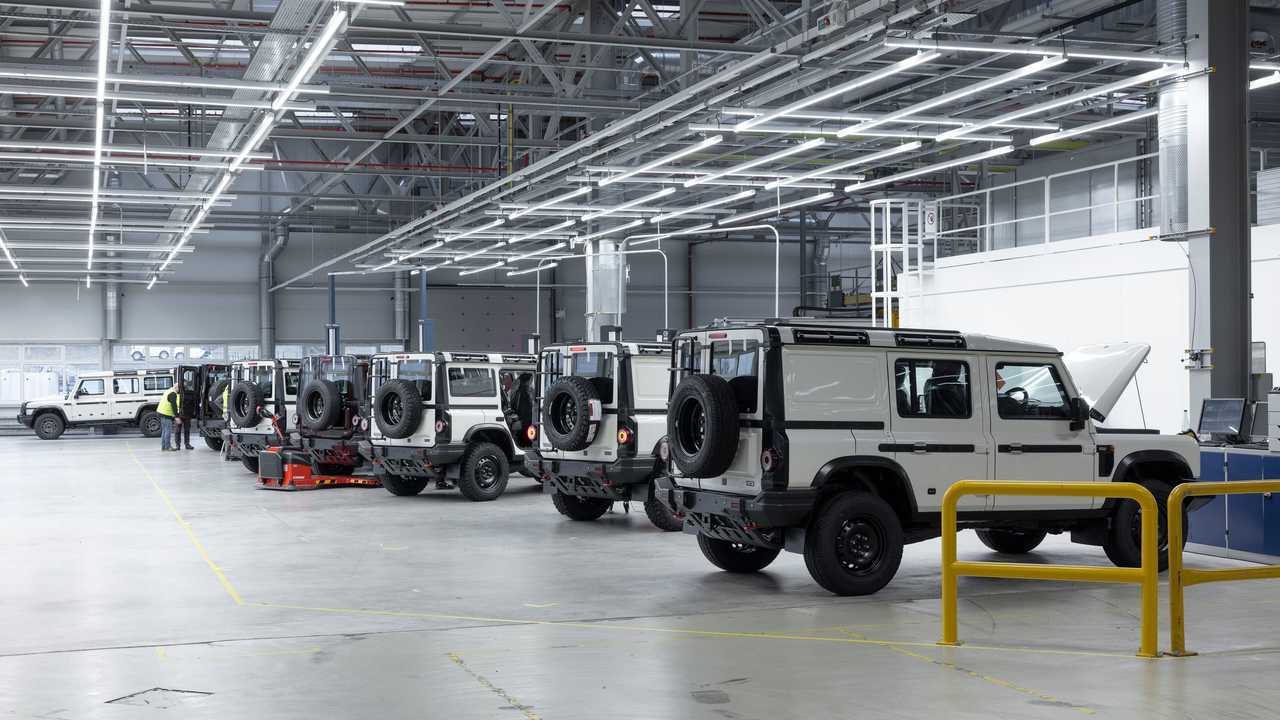 Stabilimento Ineos di Hambach - le linee produttive di Grenadier