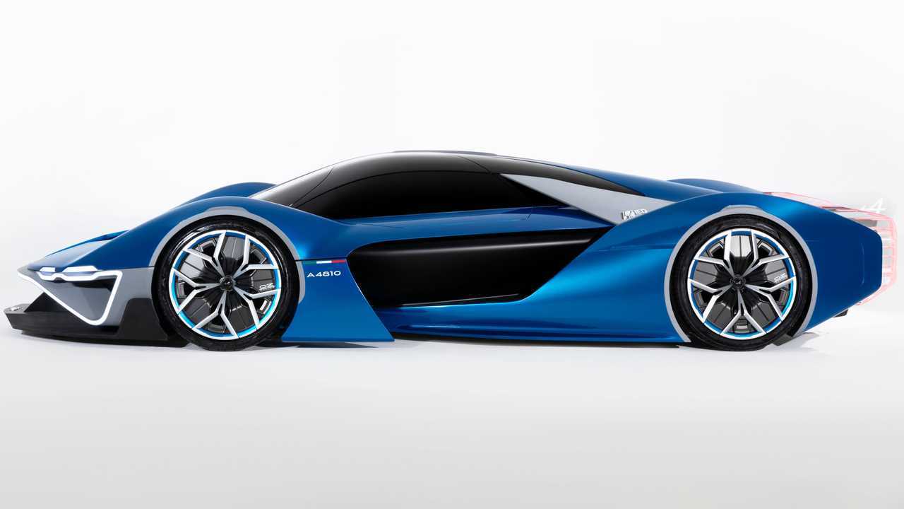Côté concept Alpine A4810 Hydrogen