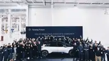 First pre-production Faraday Future FF 91 ultra-luxury EV