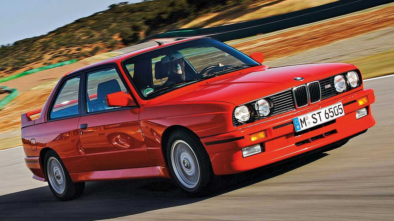 BMW M3 E30 in pista
