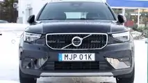 Volvo XC40 (2022) Facelift ungetarnt erwischt