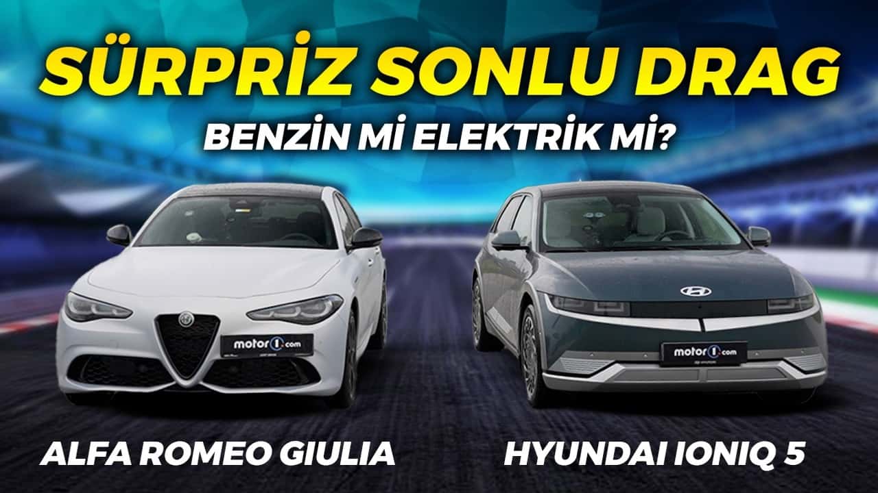 Alfa Romeo Giulia & Hyundai Ioniq 5 Drag Cover