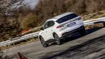 MG HS 2025, primera prueba
