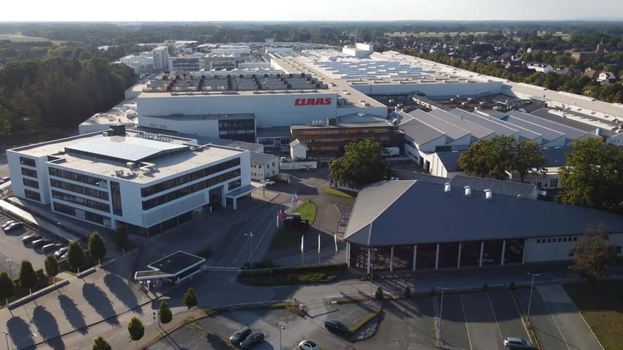 Claas e la crisi dell’industria tedesca: ridotta la produzione nello stabilimento di Harsewinke