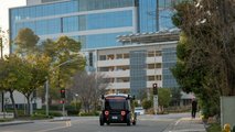 Zoox-Robotaxi auf öffentlichen Straßen