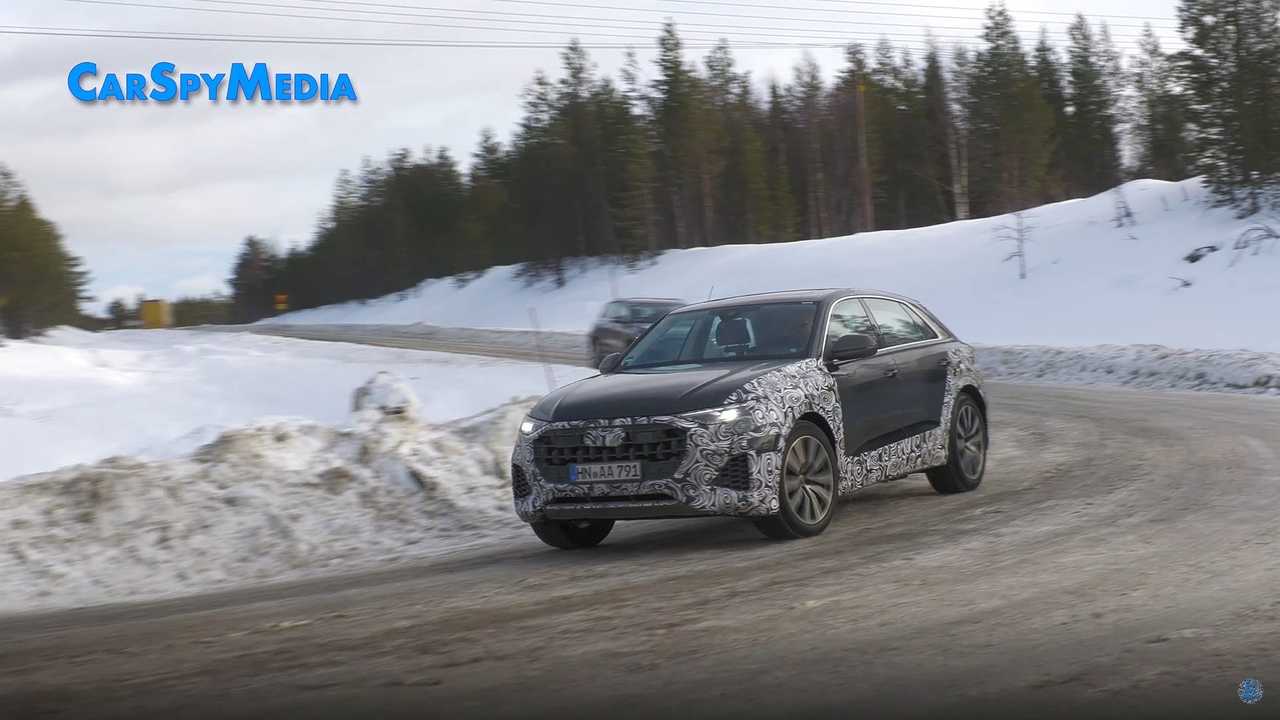 2024 Audi Q8 casus görüntüsü