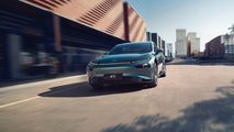 2023 XPeng P7i exterior driving