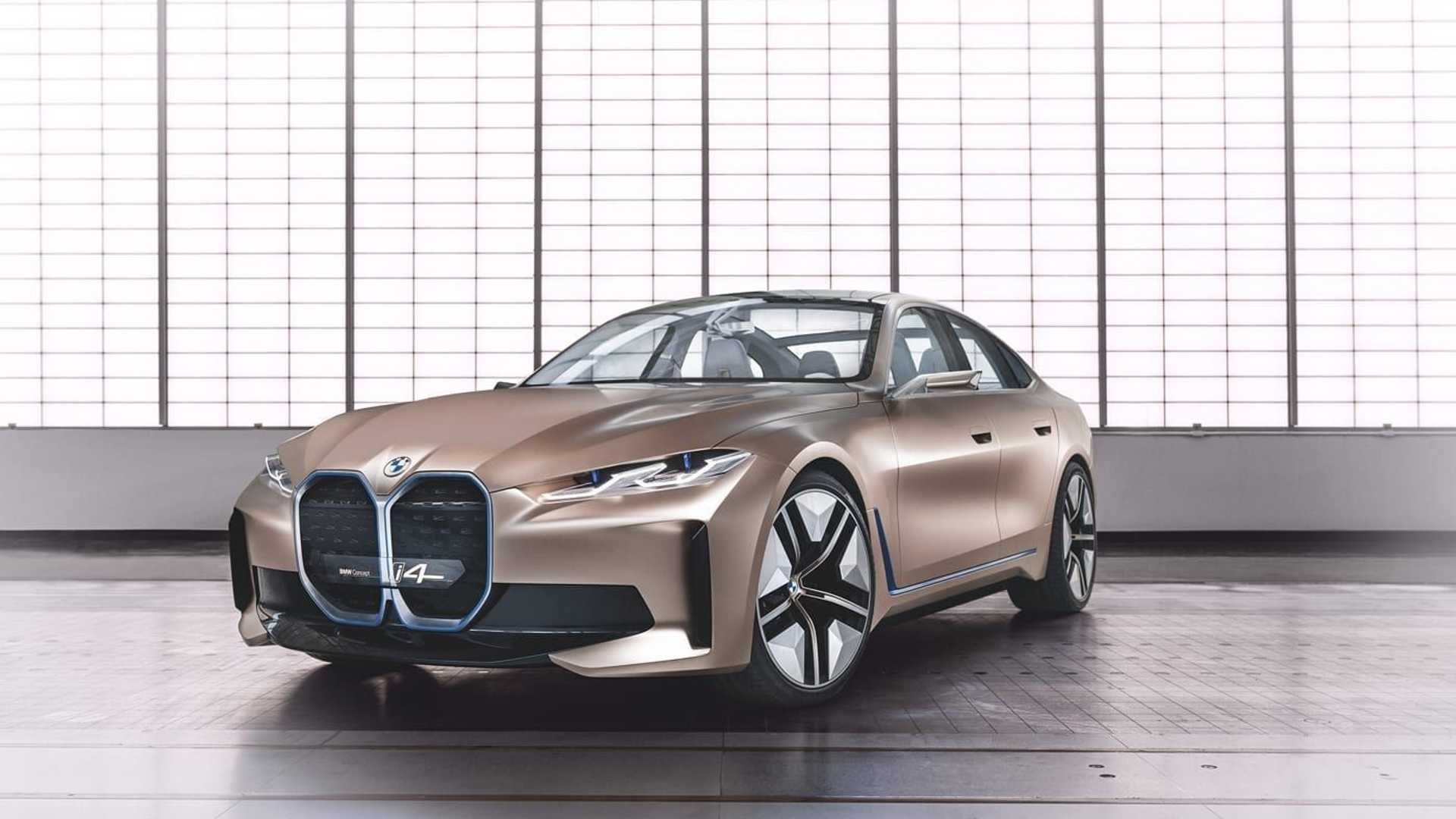 BMW Concept i4 Revealed All Electric, All New
