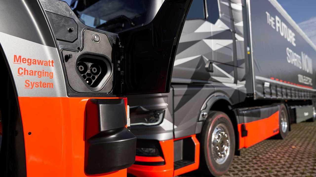 Ladesystem von NEFTON für das Megawatt Charging System (MCS)