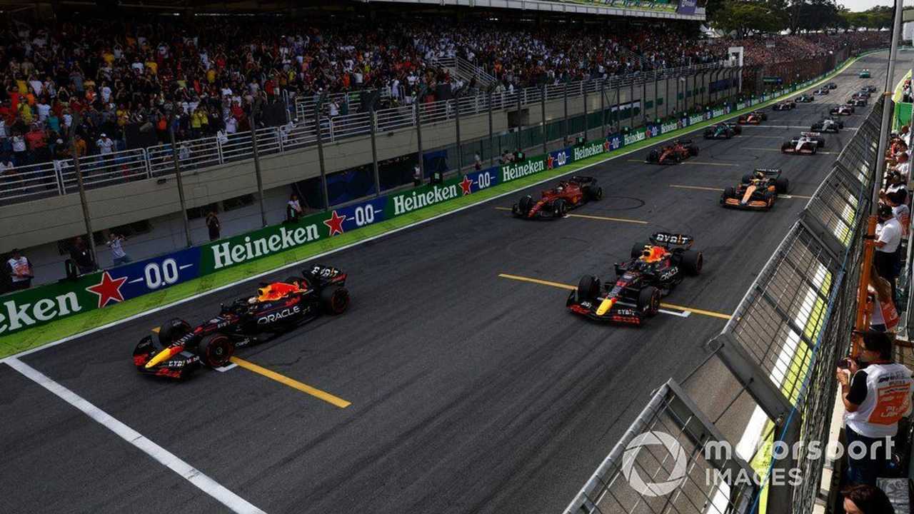 Brazilian GP 2022 race start