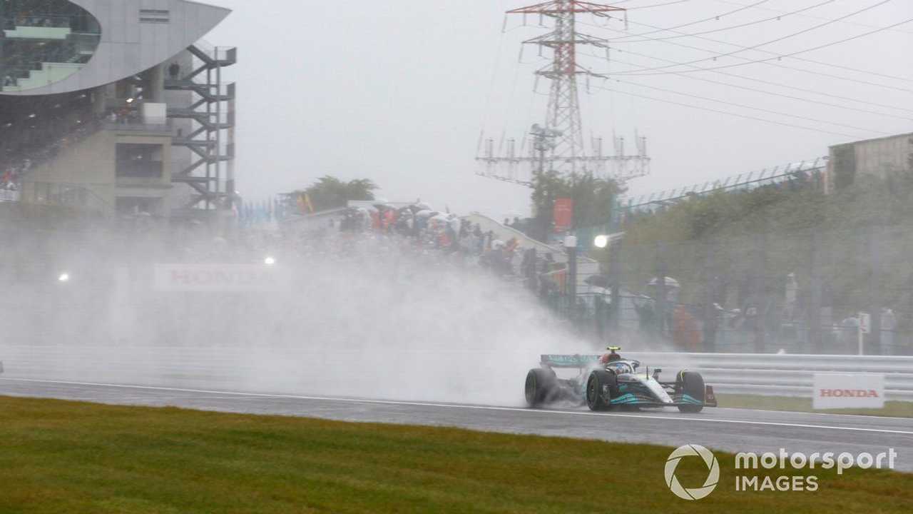 Lewis Hamilton at Japanese GP 2022