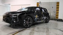 Mobilize Limo: Seitlicher Aufprall einer mobilen Barriere - nach dem Test