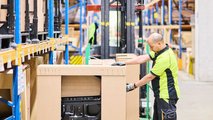 Il centro ricambi europeo Toyota di Diest, in Belgio