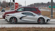 Chevy Corvette C8 Spied With Strange Exhaust Tips