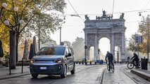 Fiat Professional E- Doblò Van 2022 , la prova a Milano