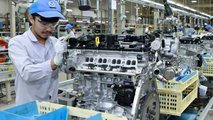 La fabbrica di motori Mazda di Chonburi