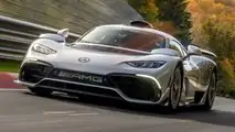 Mercedes-AMG One en el circuito de Nürburgring
