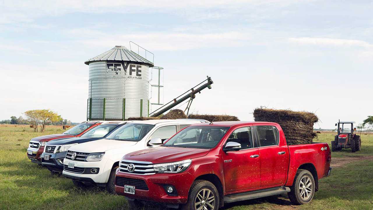 Crítica de pick-ups: Amarok, NP300 Frontier, Hilux y Ranger