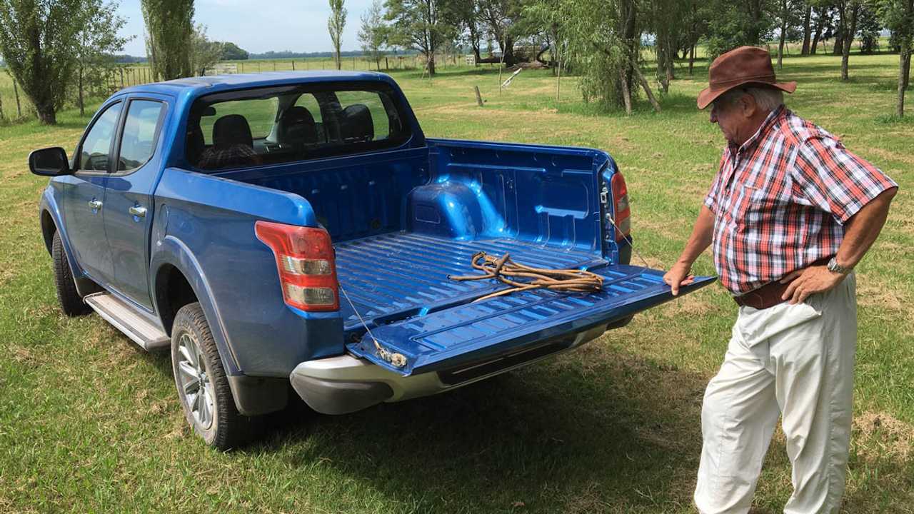 Jacinto Campos y la Mitsubishi L200: 