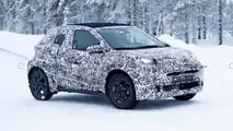 Toyota Aygo (2022) auf neuen Erlkönigfotos
