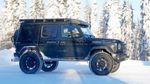2022 Mercedes G-Class 4x4 Squared spy photo