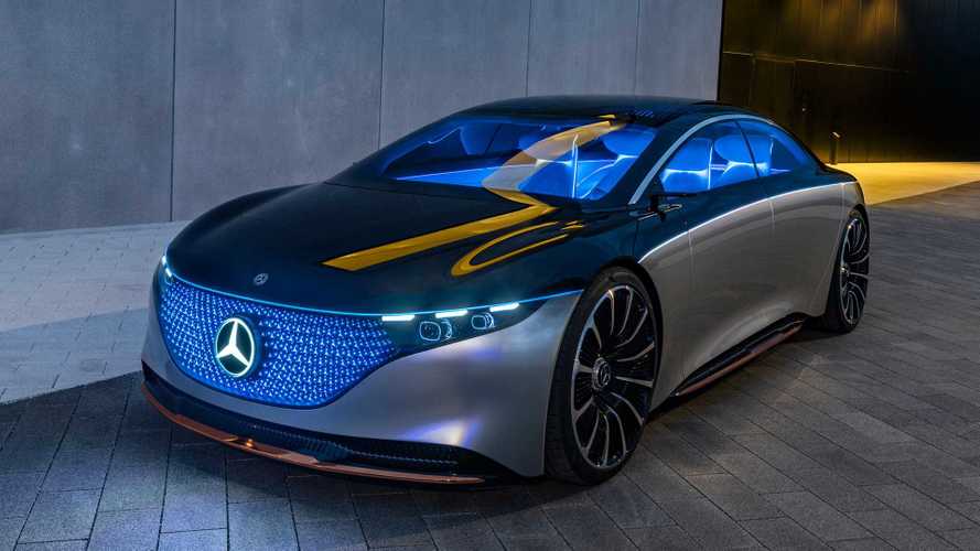 Mercedes Vision EQS: Oberklasselimousine auf neuer Elektro-Plattform