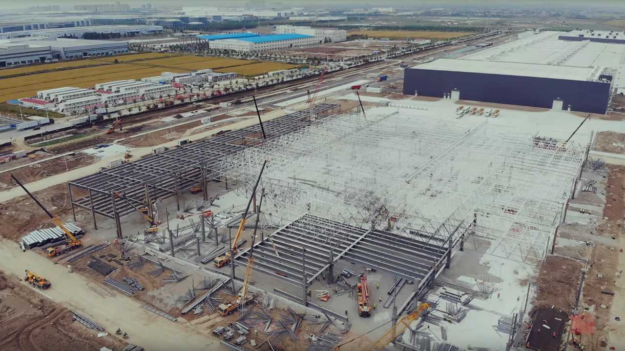 Tesla Gigafactory 3 - October 2019 (source: 乌瓦)