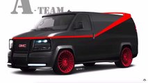 GMC Savana A-Team Rendering