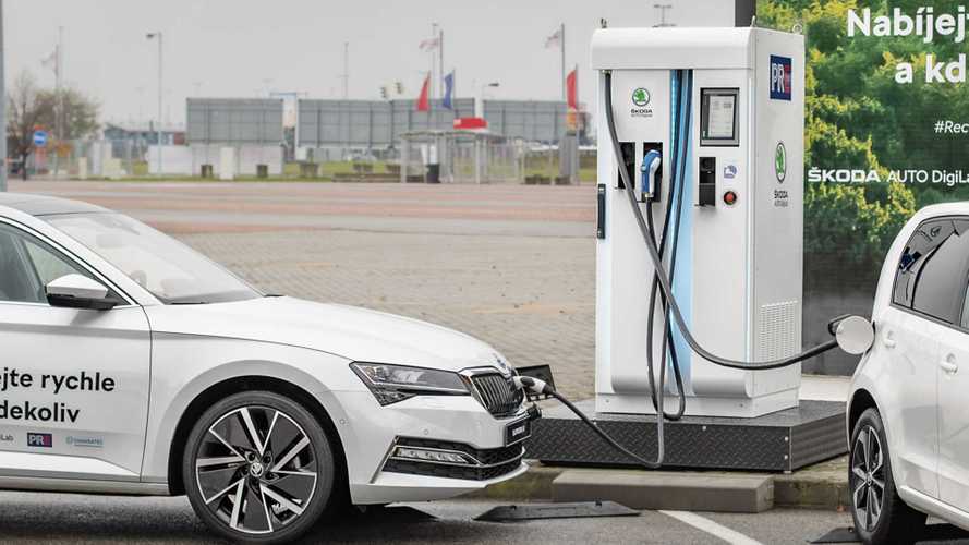 Schnellladestationen mit Schwungrad-Technik entlasten das Stromnetz