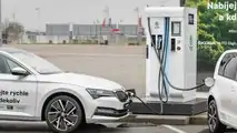 Ladesäule mit Schwungrad-Technik