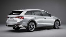 2020 Skoda Octavia Scout render