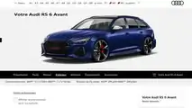 Configuration Audi RS 6 Avant