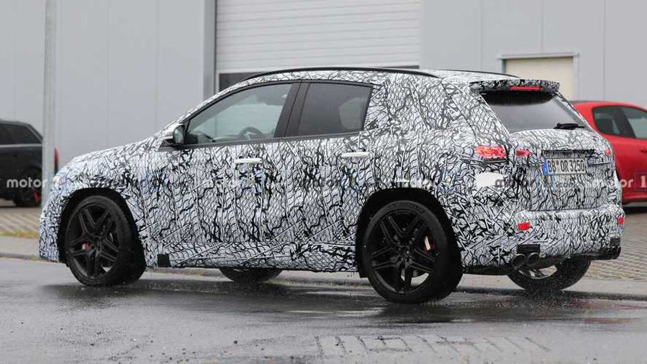 Mercedes-AMG GLA 45 4MATIC 2020, fotos espía