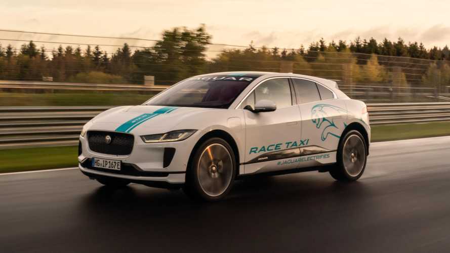 Jaguar offers eco-friendly passenger laps of the Nürburgring