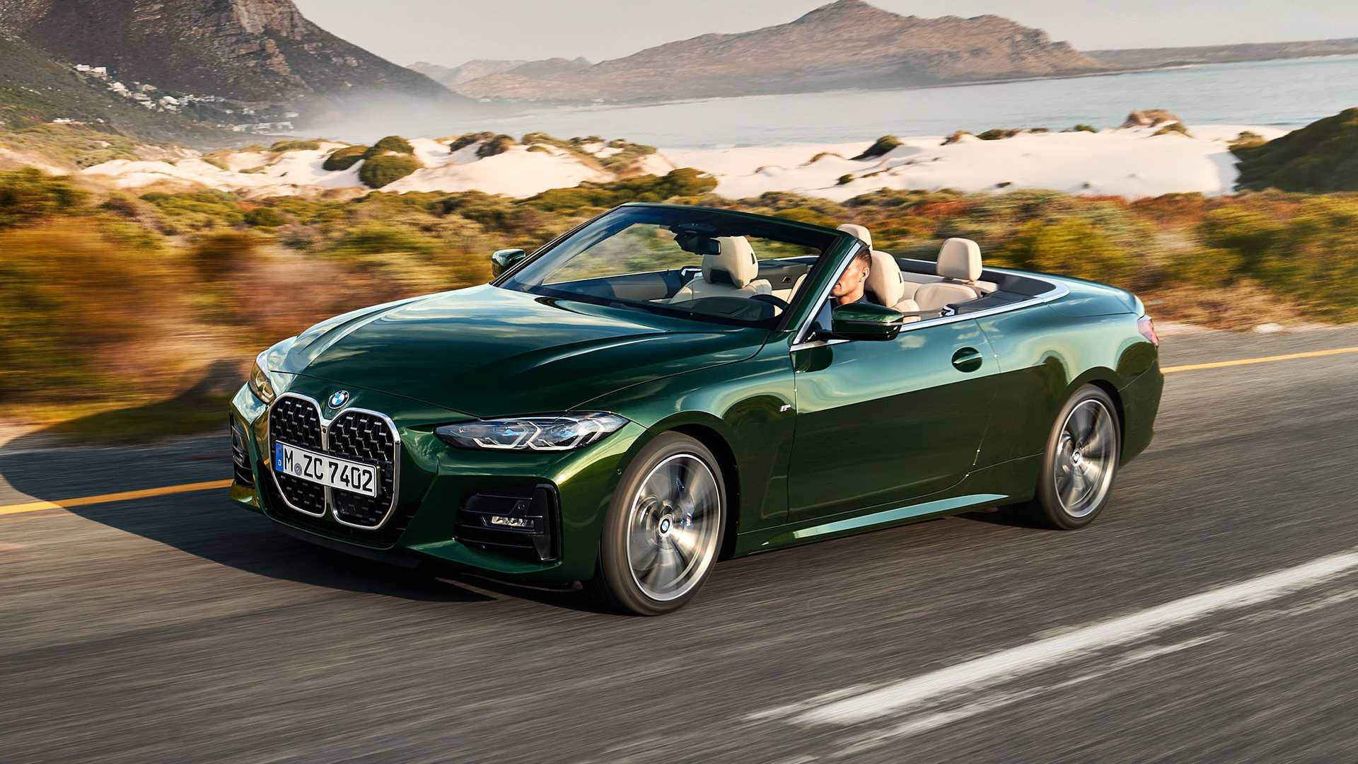 2021 BMW 4 Series Convertible Goes Soft Debuts Without Folding Hardtop