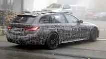 BMW M3 Touring Spy Foto Angolo Posteriore