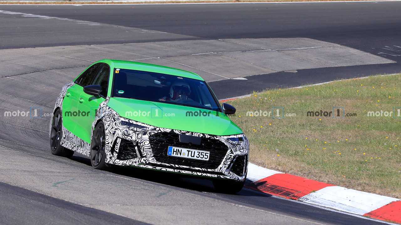 Photo espion Audi RS 3 Berline