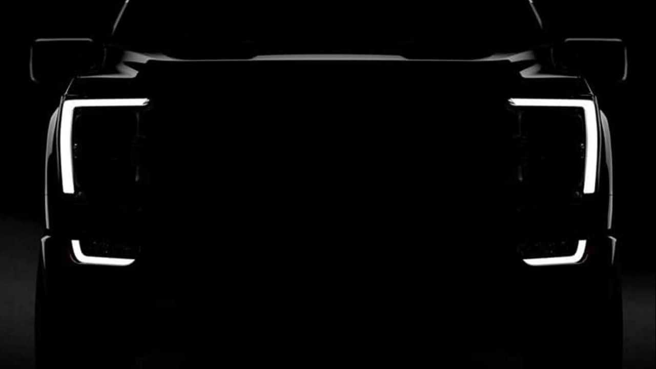 Ford F-150 EV Will Have A Massive Front Light Bar To Show It Arrived