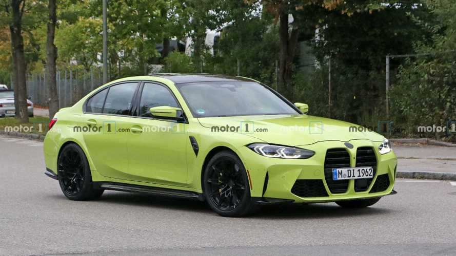 2021 BMW M3 Spy Photos Front 3/4 - 5201486
