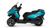 Peugeot Metropolis 2020: Seitenansicht (Bildquelle: Peugeot Motocycles)