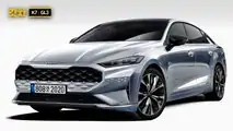 Makyajlı Kia Cadenza render