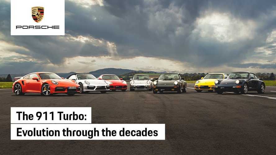 Porsche 911 Turbo, una sfida in accelerazione lunga 45 anni