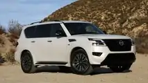 2021 Nissan Armada Exterior Front Quarter