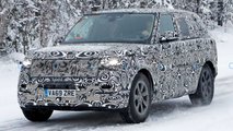 2021 Land Rover Range Rover karlı hava casus fotoğrafları