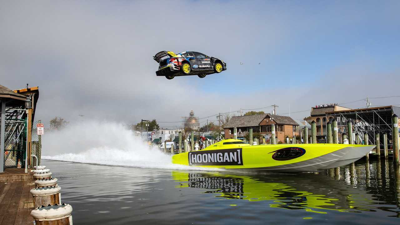 Gymkhana 2020 Pastrana Bateau de saut